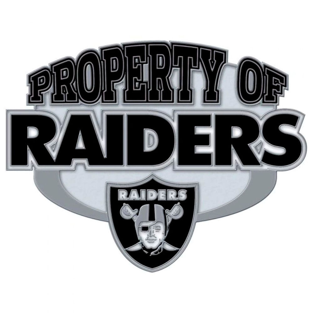 Las Vegas Raiders Property of The Raiders Collectors Jewelry Pin